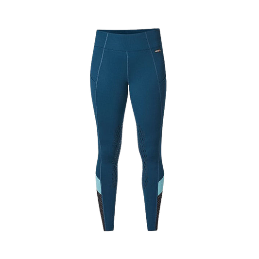 Kerrits Freestyle Knee Patch Pocket Tight Topaz Front View