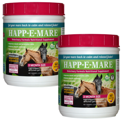 2 Containers of Happ-E Mare in 60 Day
