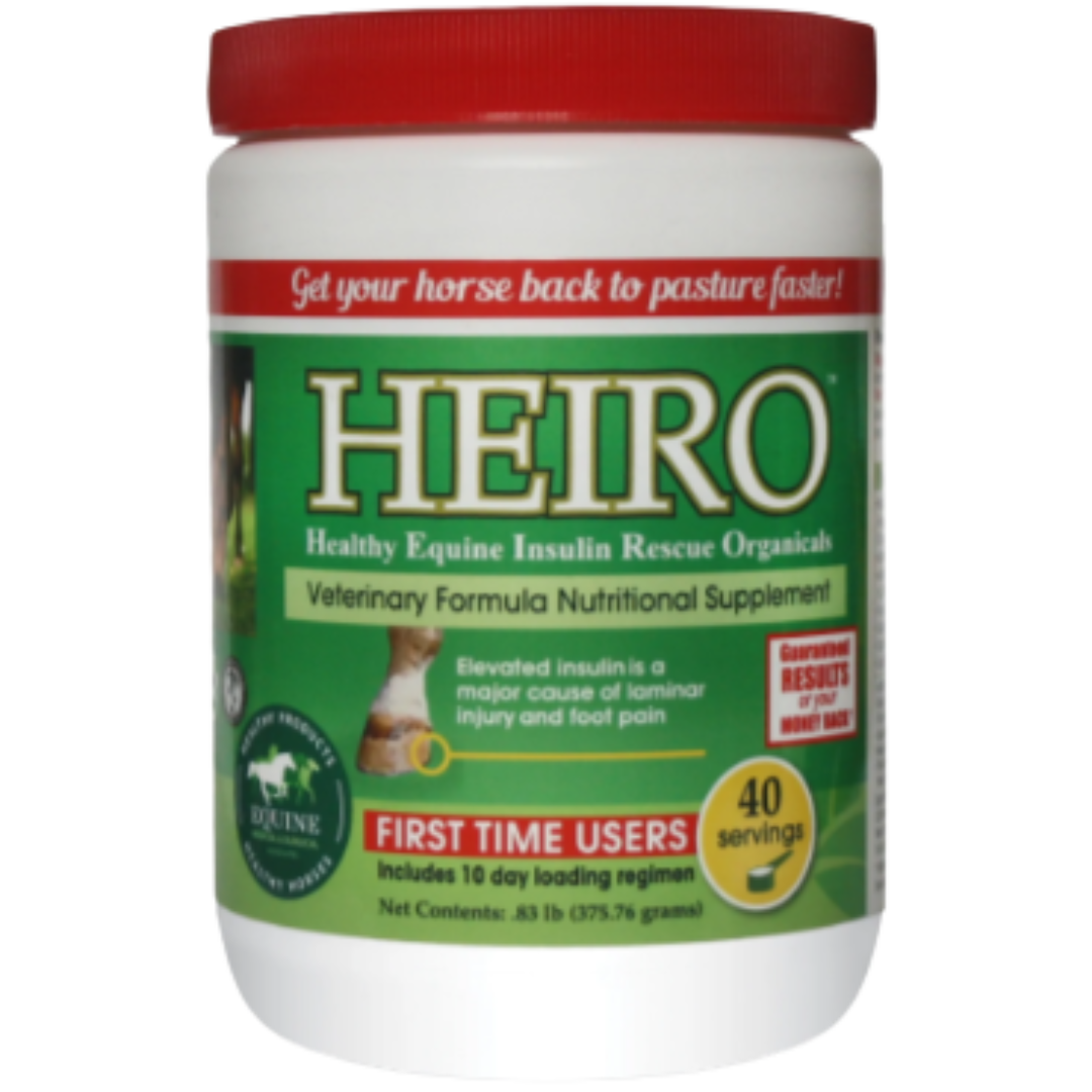 Heiro for Horses - for Insulin Insulin Resistance Dim Gray