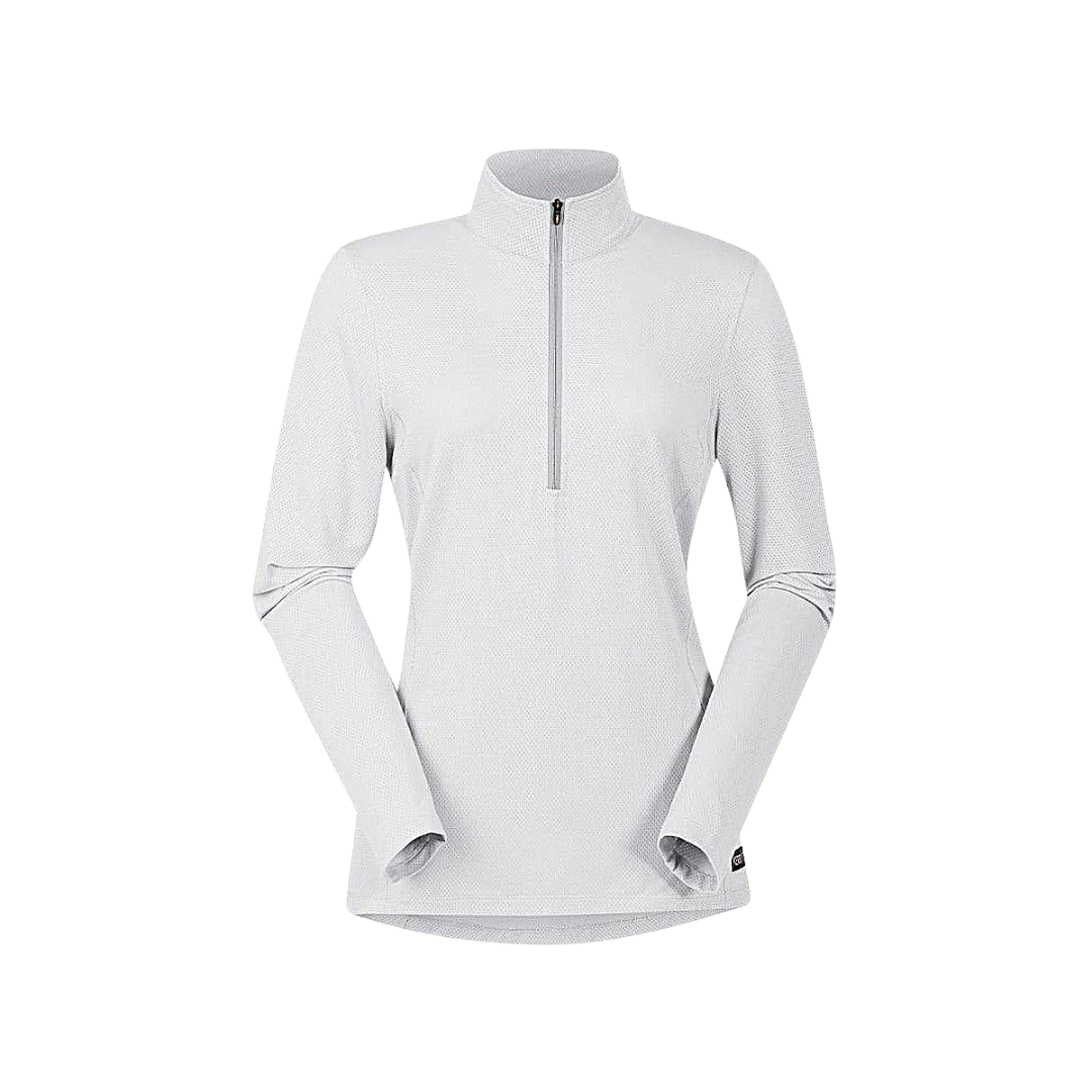 Ice Fil® Lite Long Sleeve Riding Shirt Riding Apparel & Accessories Light Gray