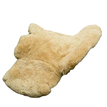 JMS Endurance/Western Sheepskin Saddle Cushion Deluxe in Ivory