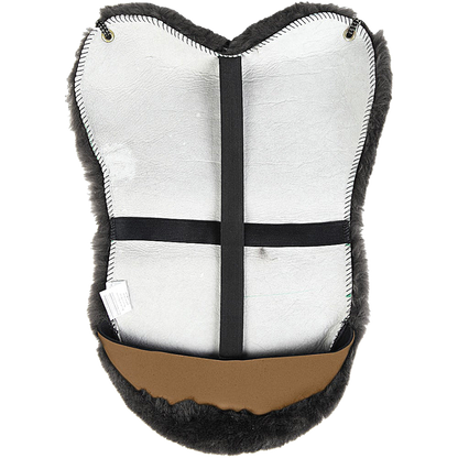 JMS English Sheepskin Saddle Cushion Bottom View