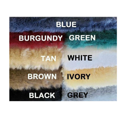JMS Endurance/Western Sheepskin Saddle Cushion Colour Chart