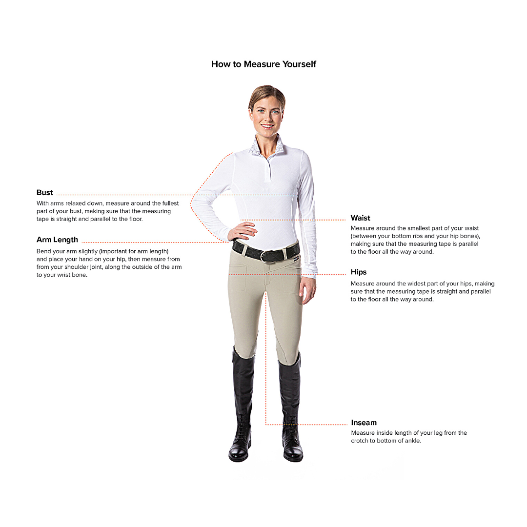 Ice Fil® Lite Long Sleeve Riding Shirt Riding Apparel & Accessories Light Gray