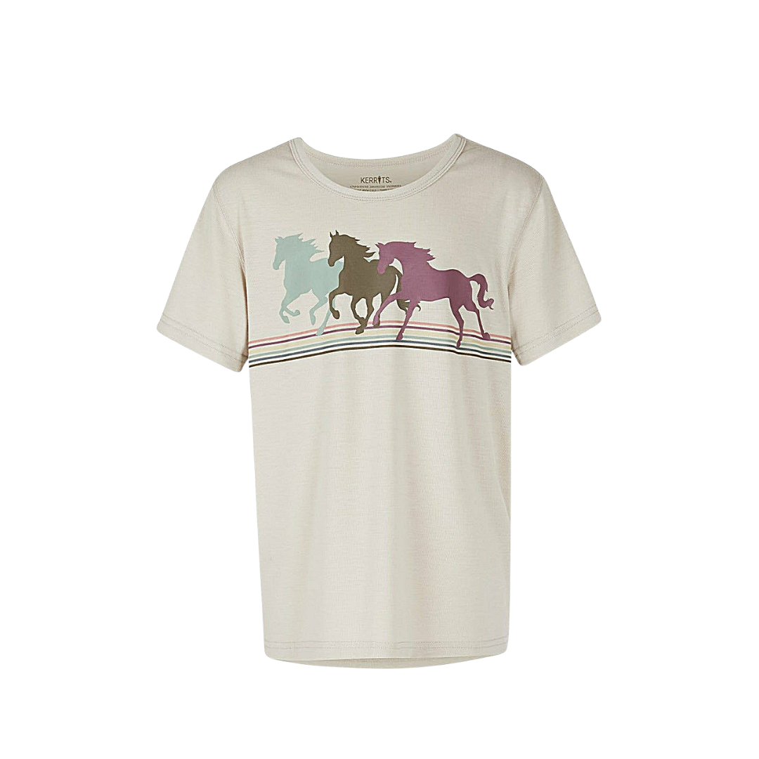 Kids Pony Power Tee Riding Apparel & Accessories Light Gray