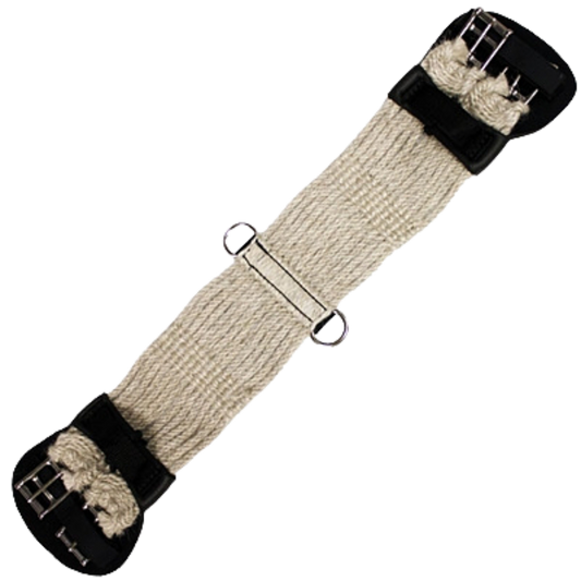 Montana Cincha English Mohair Girth *Tucker Buckles* Girth Tan