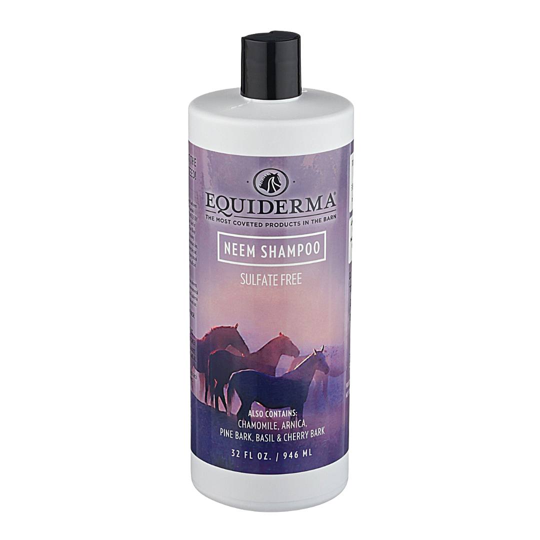 Neem Shampoo for Horses Topical Wound and Skin Care Dark Gray