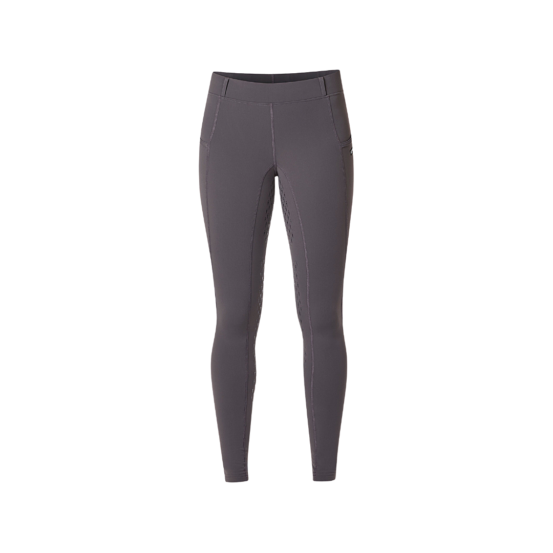 Kerrits Ice Fil Full Seat Tech Tight Peppercorn Front View