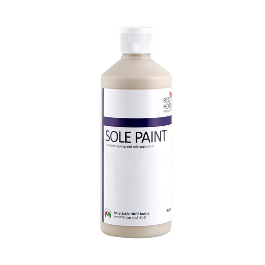 Red Horse Sole Paint 500ml Container