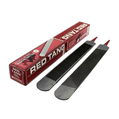 Red Tang Rasp Showing Rough and Fine Side of the Rasp