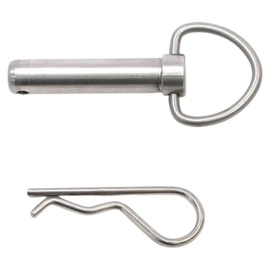 Replacement D-Ring Pin and Safety Clip