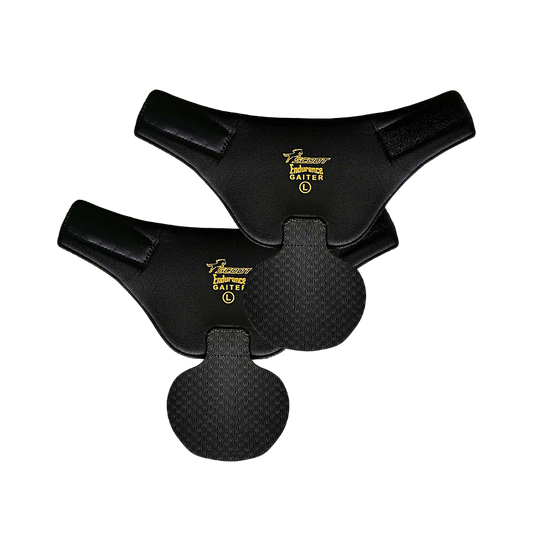 Scoot Boot Pair of Endurance Gaiters in Black in Sizes Small to Large