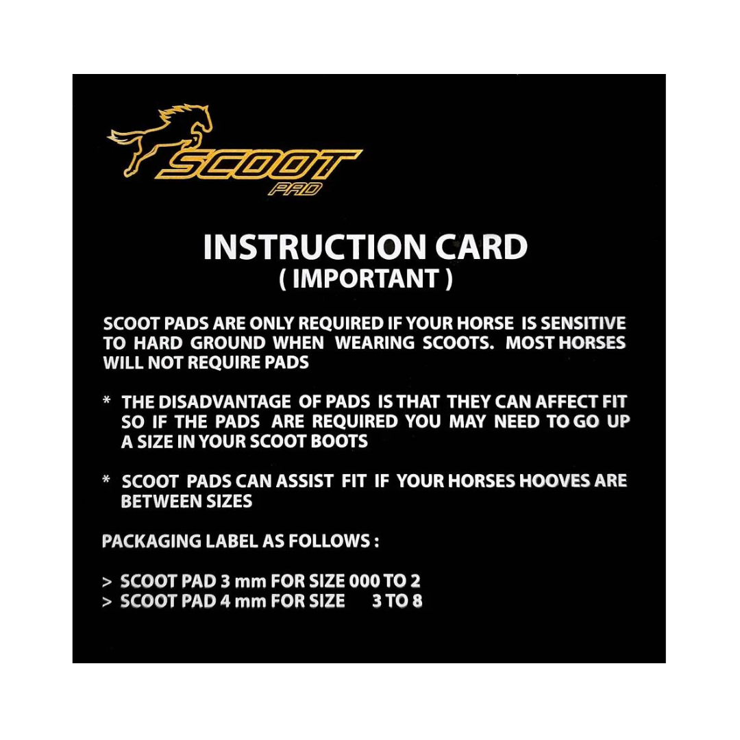 Scoot Boot Conditioning Information