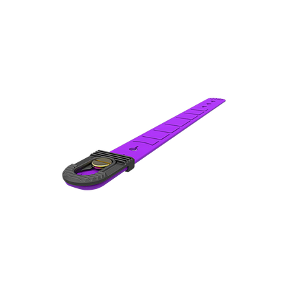 Scoot Boot Pastern Strap Lock on Purple Pastern Strap