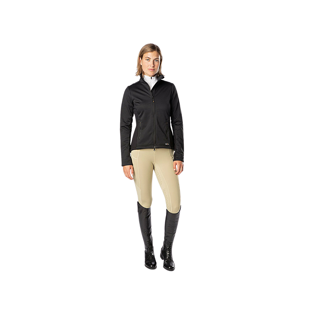 Softshell Riding Jacket on Rider