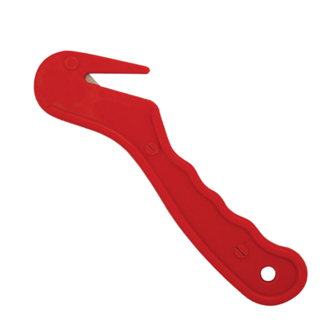 Stable Yard Safety Knife in Red