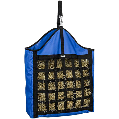 Tough1 Nylon Hay Tote with Web Front in Royal Blue Front View
