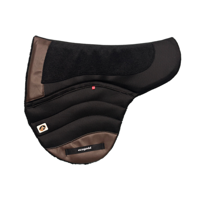 Calmatech Ecogold Pad Black with Brown Detail Top View
