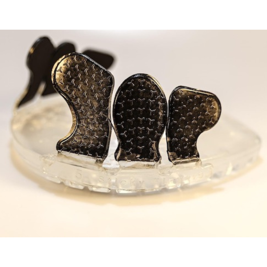 EasyCare EasyShoe Sticky Finger Tabs on Shoe