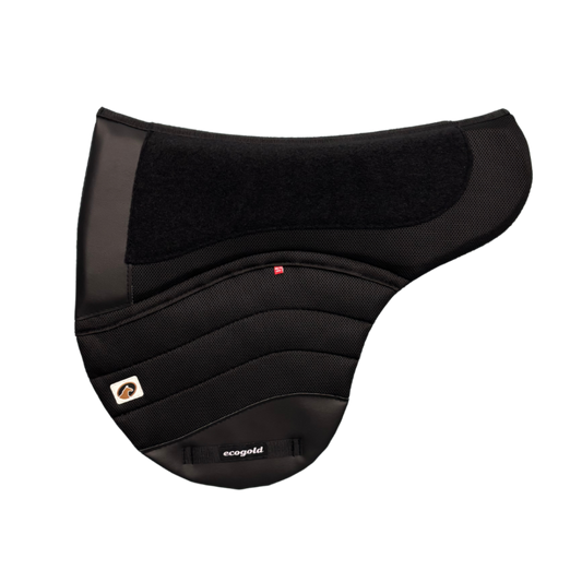 Hybrid Trail Calmatech Ecogold Saddle Pad - Black