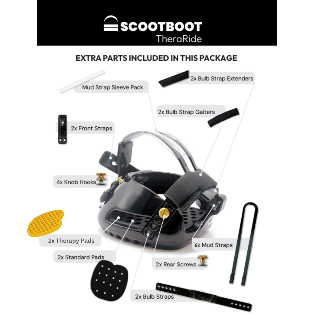 Scoot Boot TheraRide Package Accesories