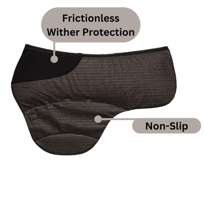Western Sport Ecogold Saddle Pad - Bottom Information
