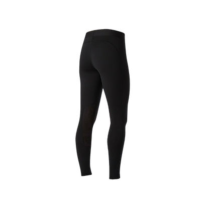 Kerrits Flow Rise Knee Patch Performance Tight Black Back View