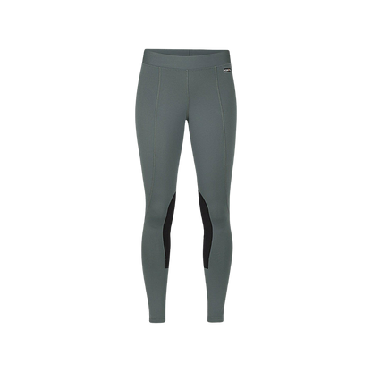 Kerrits Flow Rise Knee Patch Performance Tight Juniper Front View