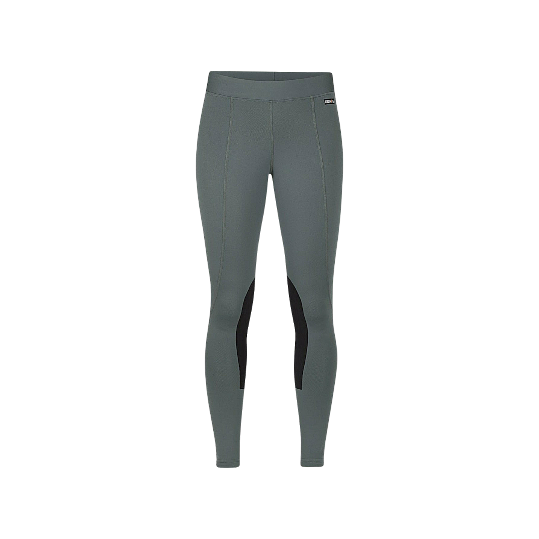 Flow Rise Knee Patch Performance Tight *New Colours* Riding Apparel & Accessories Dim Gray