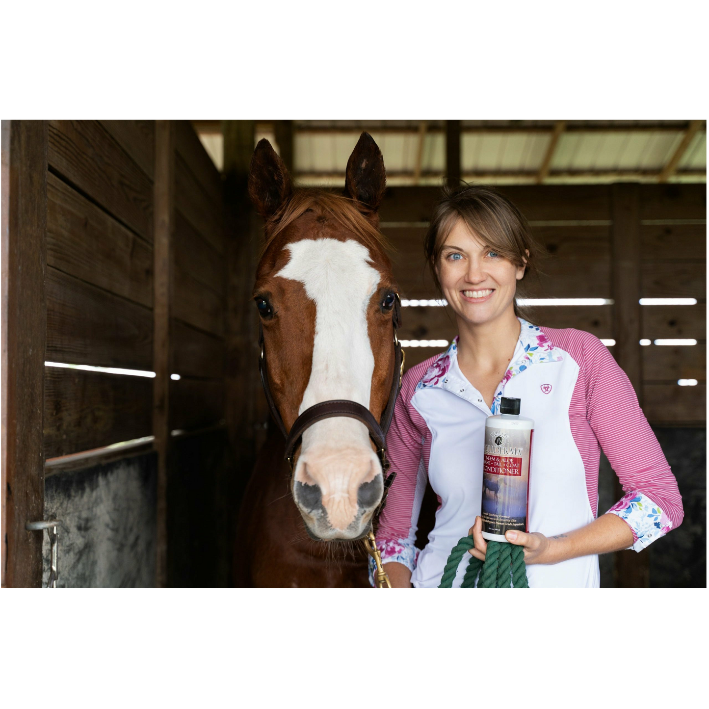 Neem Conditioner for Horses Topical Wound and Skin Care Gray