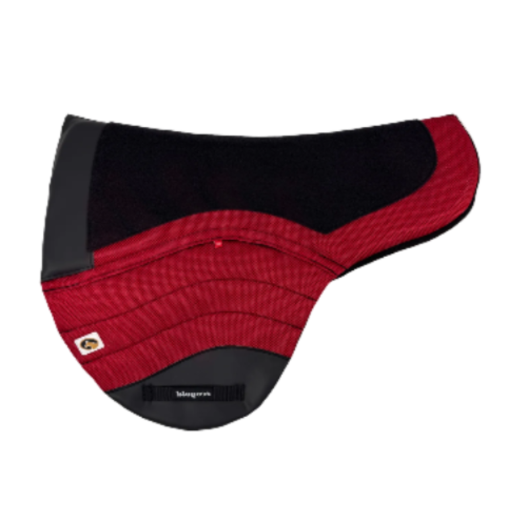 Calmatech Hybrid Saddle pad Red with Black Detail