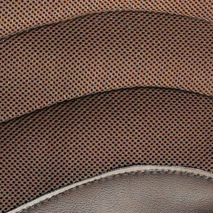 Ecogold Chinook Calmatech Saddle Pad Brown with Brown Detail Close-up