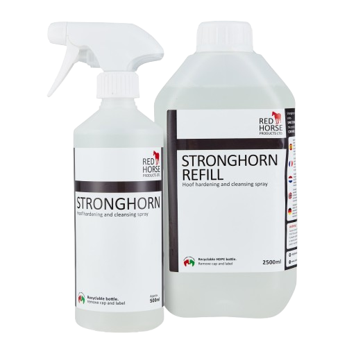 Stronghorn 500ml spray bottle and 2500ml Refill bottle