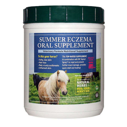 Summer Eczema Oral Supplement Horse Nutritional Supplements Dark Slate Gray